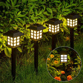 LED Solar Pathway Lights Lawn Lamp Outdoor Solar Lamp Decoration for Garden-TI00831-Veeddydropshipping